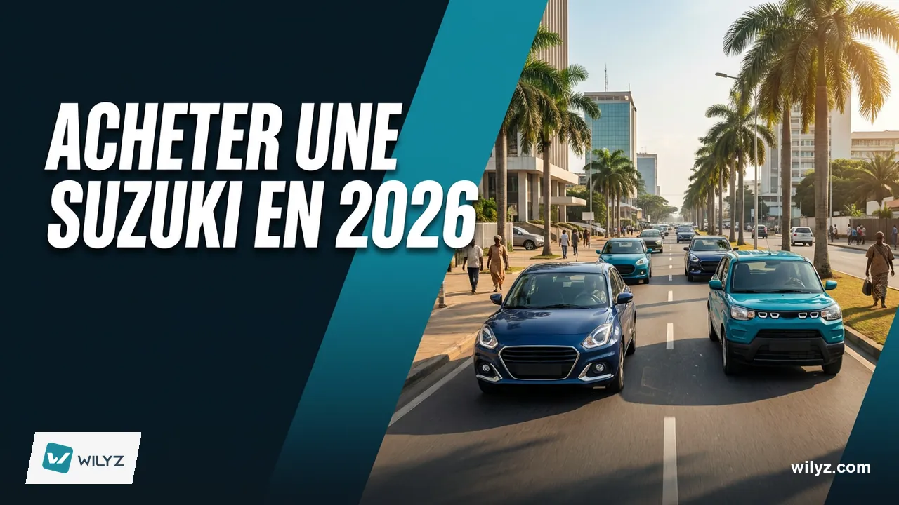 Acheter Suzuki en Côte d'Ivoire - Dzire et modèles 2026